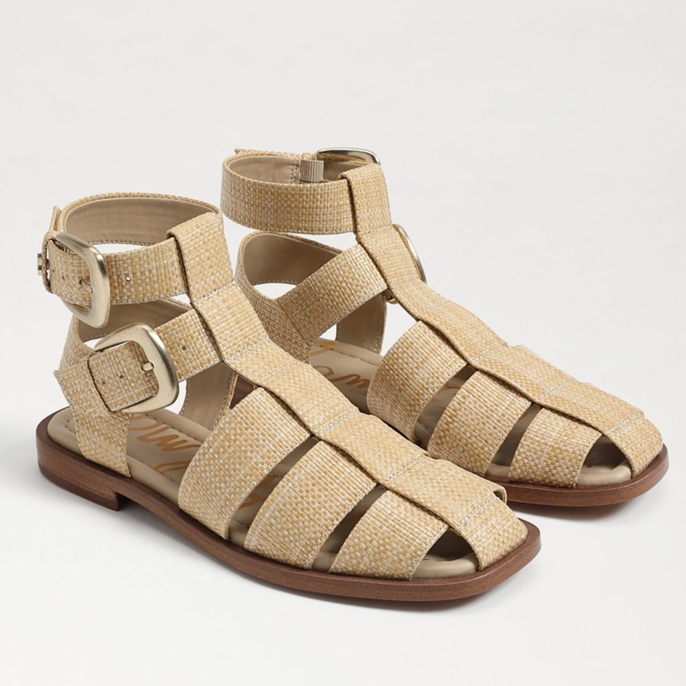 NWT Sam Edelman Dawn Fisherman Sandal Sz 8 with box